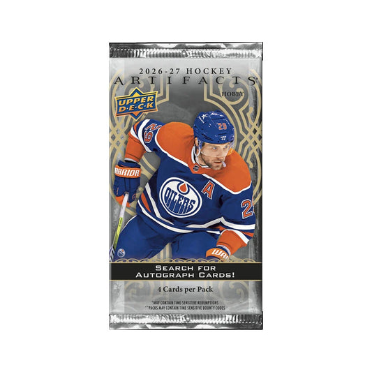 Paquet 2026-27 Upper Deck Artifacts Hockey
