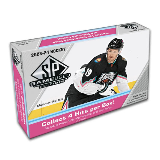 2023-24 Upper Deck SP Game Used Hobby Box