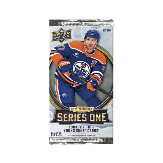 Paquet 2025-26 Upper Deck Series 1