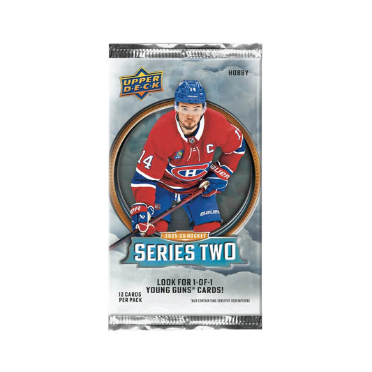 Paquet 2025-26 Upper Deck Series 2