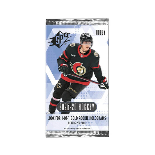 Paquet 2025-26 Upper Deck SPx Hockey