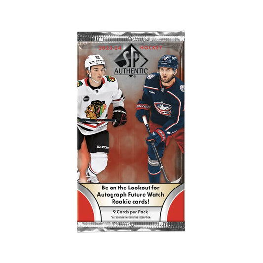 Paquet 2023-24 Upper Deck SP Authentic Hockey