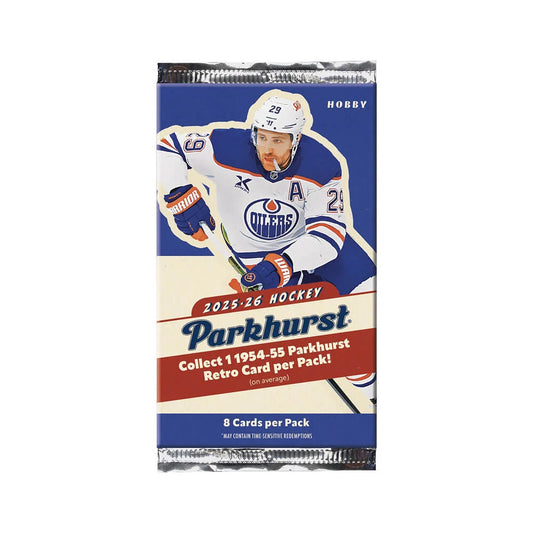 Paquet 2025-26 Upper Deck Parkhurst