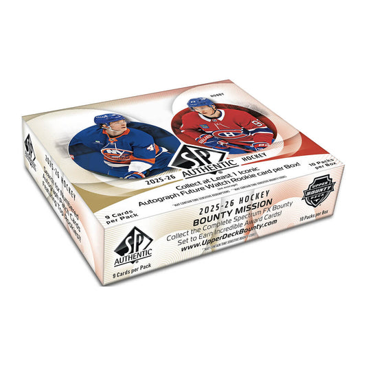 2025-26 Upper Deck SP Authentic Hockey